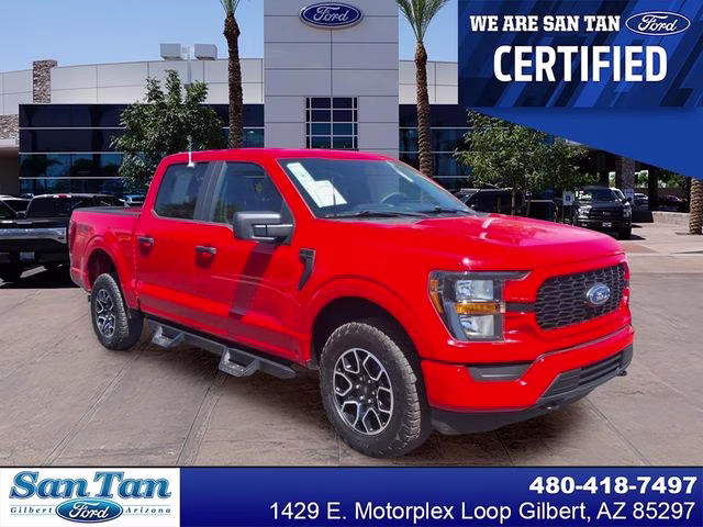 2023 Race Red Ford F-150 XL 4X4 Truck