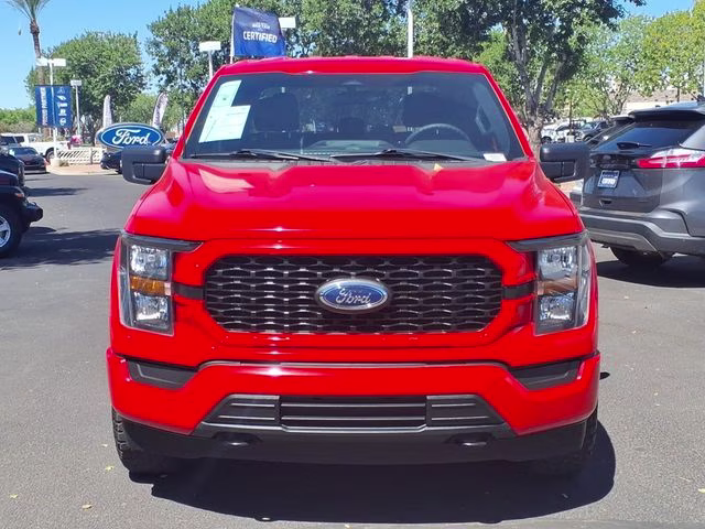 2023 Race Red Ford F-150 XL 4X4 Truck