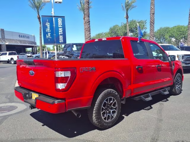 2023 Race Red Ford F-150 XL 4X4 Truck