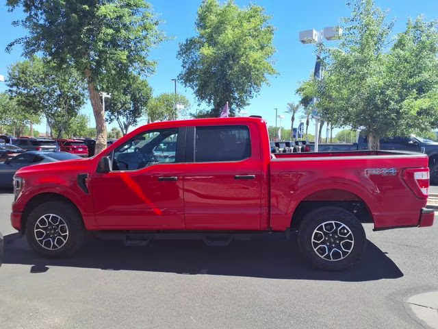 2023 Race Red Ford F-150 XL 4X4 Truck