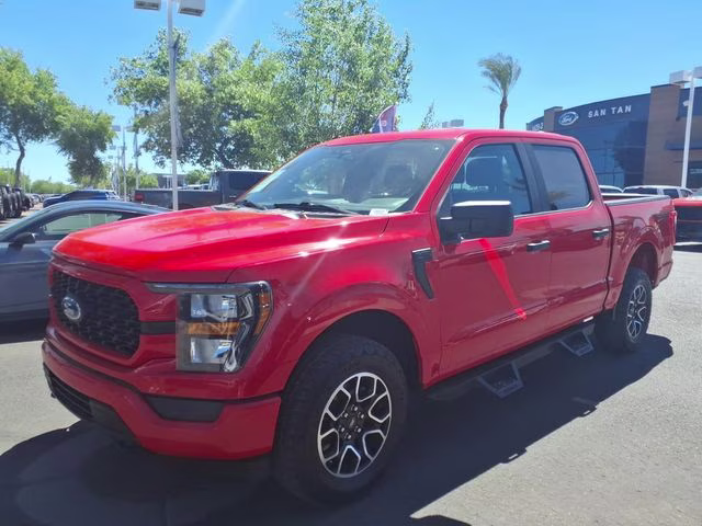 2023 Race Red Ford F-150 XL 4X4 Truck