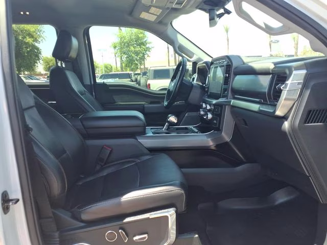 2021 Space White Metallic Ford F-150 Lariat 4X4 Truck