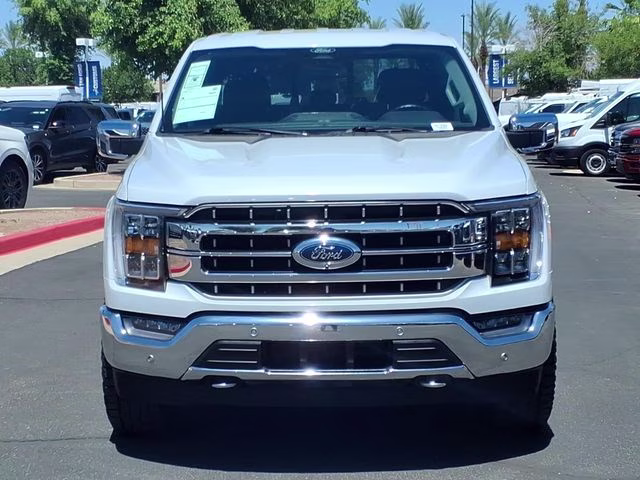 2021 Space White Metallic Ford F-150 Lariat 4X4 Truck