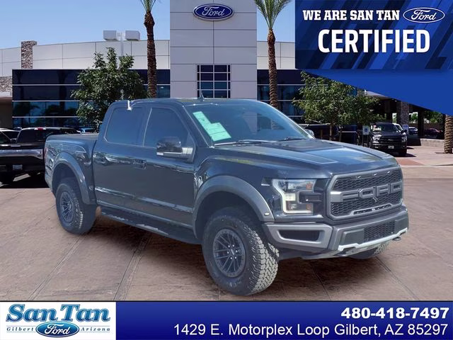 2020 Agate Black Metallic Ford F-150 Raptor 4X4 Truck