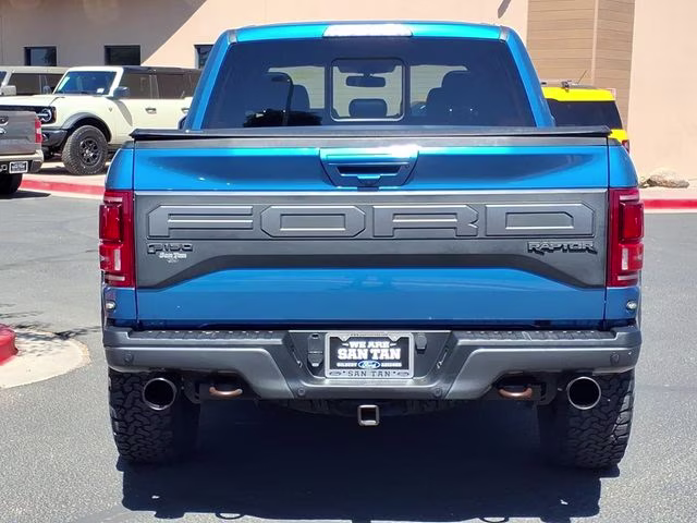 2019 Blue Metallic Ford F-150 Raptor 4X4 Truck