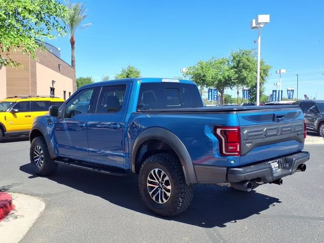 2019 Blue Metallic Ford F-150 Raptor 4X4 Truck