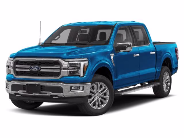 2025 Atlas Blue Metallic Ford F-150 Lariat 4X4 Truck