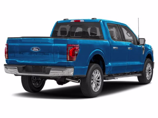 2025 Blue Metallic Ford F-150 Lariat 4X4 Truck