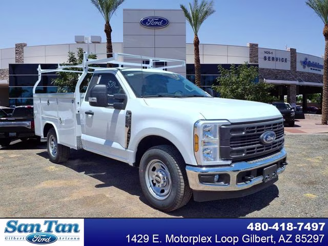 2025 Oxford White Ford Super Duty F-350 SRW XL RWD Truck