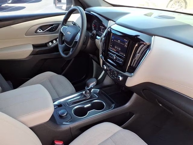 2023 Sterling Gray Metallic Chevrolet Traverse LS FWD SUV
