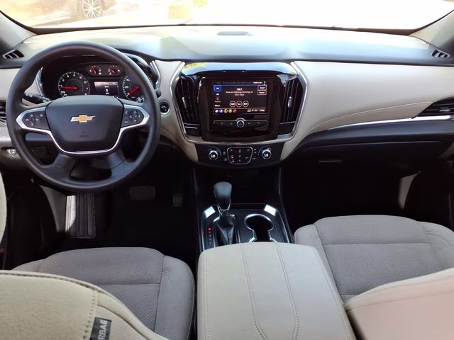 2023 Sterling Gray Metallic Chevrolet Traverse LS FWD SUV