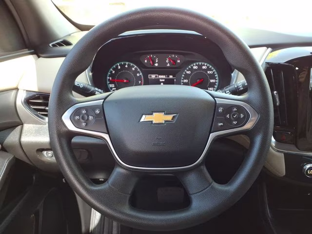 2023 Sterling Gray Metallic Chevrolet Traverse LS FWD SUV