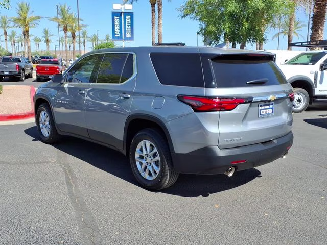 2023 Sterling Gray Metallic Chevrolet Traverse LS FWD SUV