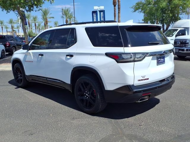 2020 Summit White Chevrolet Traverse Premier FWD SUV