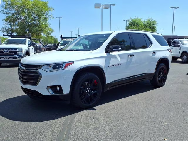 2020 Summit White Chevrolet Traverse Premier FWD SUV