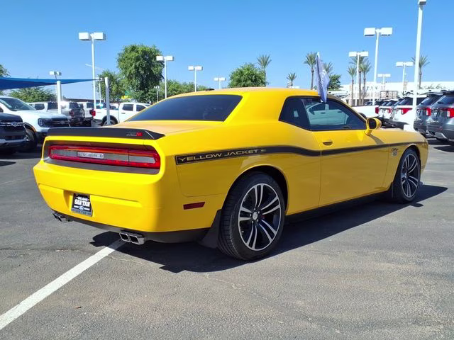 2012 Stinger Yellow Clearcoat Dodge Challenger SRT8 392 RWD Coupe
