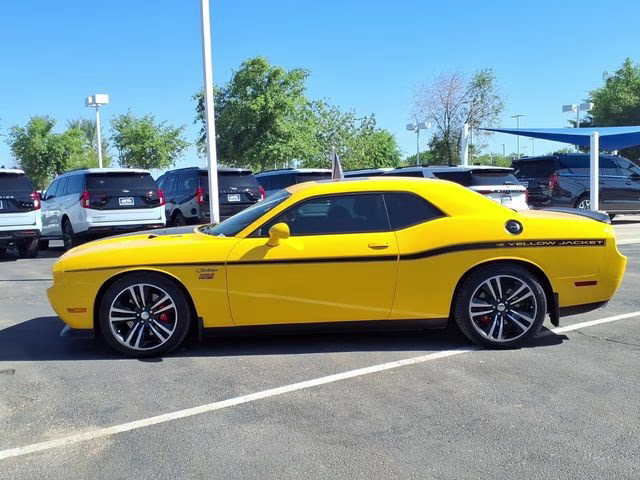 2012 Stinger Yellow Clearcoat Dodge Challenger SRT8 392 RWD Coupe