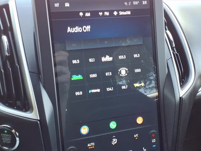 2022 Black Metallic Ford Edge ST Line AWD SUV