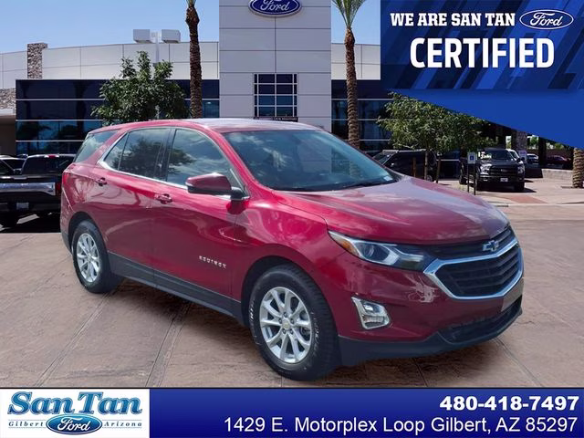 2018 Cajun Red Tintcoat Chevrolet Equinox LT FWD SUV