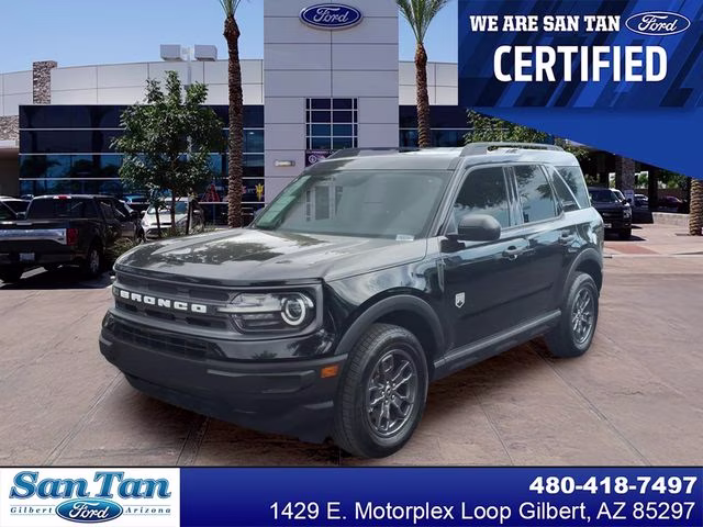 2023 Shadow Black Ford Bronco Sport Big Bend 4X4 SUV