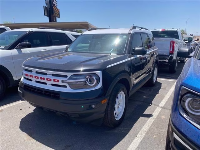 2024 Shadow Black Ford Bronco Sport Heritage 4X4 SUV