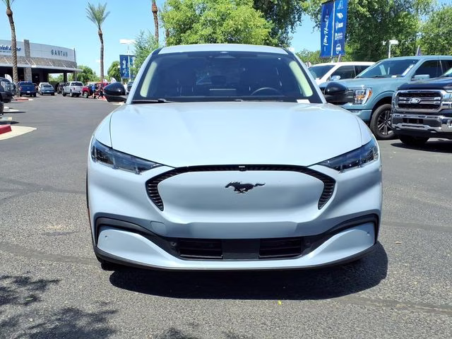 2024 Glacier Gray Metallic TriCoat Ford Mustang Mach-E Select AWD SUV