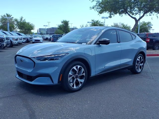 2024 Glacier Gray Metallic TriCoat Ford Mustang Mach-E Select AWD SUV