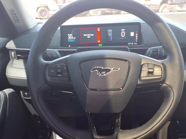 2023 Space White Metallic Ford Mustang Mach-E Premium RWD SUV