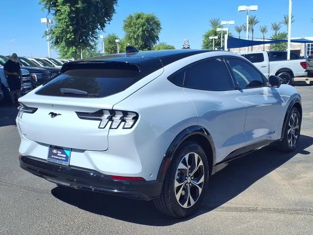 2023 Space White Metallic Ford Mustang Mach-E Premium RWD SUV