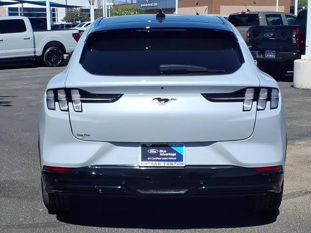 2023 Space White Metallic Ford Mustang Mach-E Premium RWD SUV