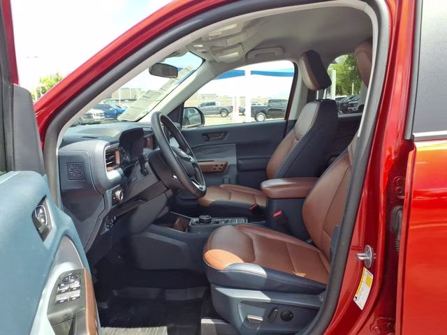 2023 Hot Pepper Red Metallic Tinted Clearcoat Ford Maverick Lariat AWD Truck