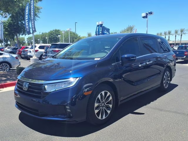 2023 Obsidian Blue Pearl Honda Odyssey EX-L FWD Van