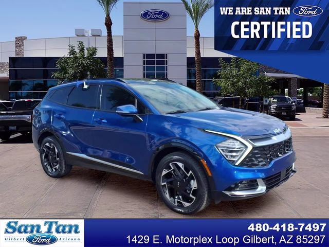 2023 Sapphire Blue Kia Sportage SX-Prestige AWD SUV