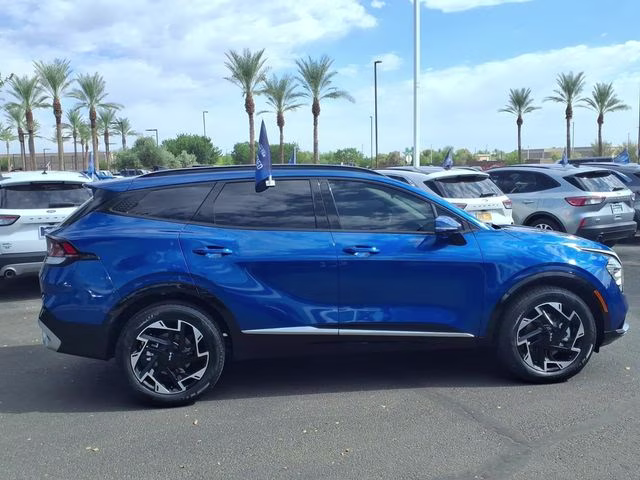 2023 Sapphire Blue Kia Sportage SX-Prestige AWD SUV
