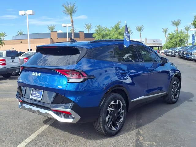 2023 Sapphire Blue Kia Sportage SX-Prestige AWD SUV