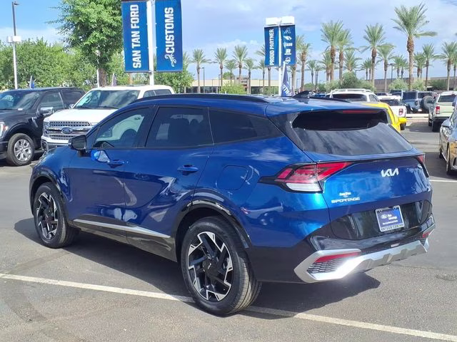 2023 Sapphire Blue Kia Sportage SX-Prestige AWD SUV