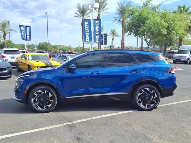 2023 Sapphire Blue Kia Sportage SX-Prestige AWD SUV