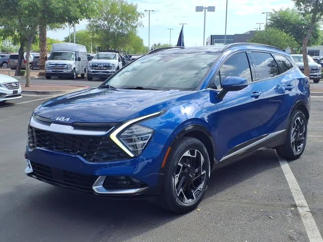 2023 Sapphire Blue Kia Sportage SX-Prestige AWD SUV