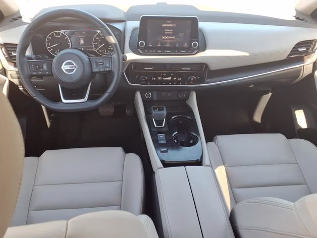2021 Pearl White Tricoat Nissan Rogue SL FWD SUV
