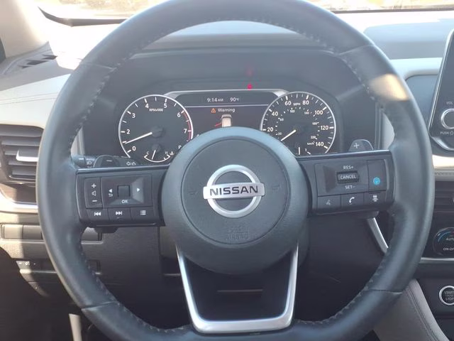 2021 Pearl White Tricoat Nissan Rogue SL FWD SUV