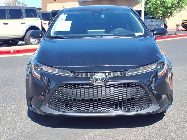 2020 Black Sand Pearl Toyota Corolla LE FWD Sedan