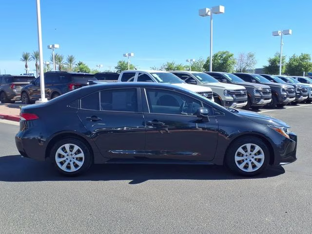 2020 Black Sand Pearl Toyota Corolla LE FWD Sedan