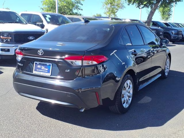 2020 Black Sand Pearl Toyota Corolla LE FWD Sedan