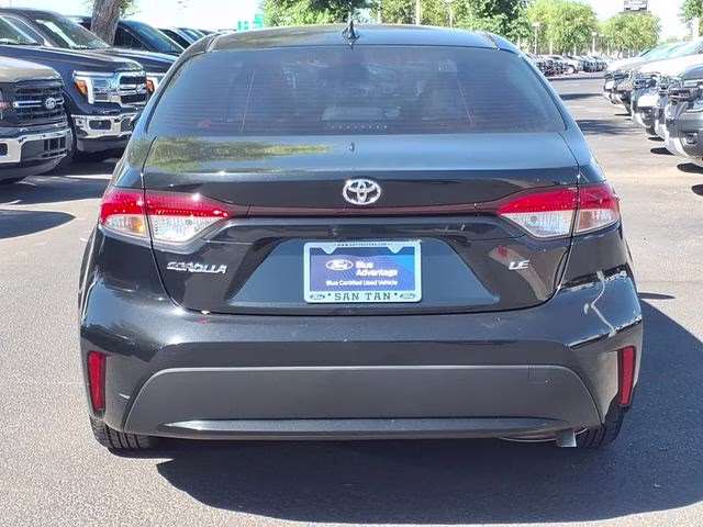 2020 Black Sand Pearl Toyota Corolla LE FWD Sedan