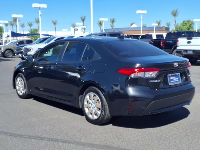 2020 Black Sand Pearl Toyota Corolla LE FWD Sedan