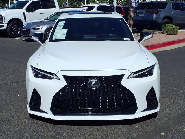 2022 Ultra White Lexus IS 350 F SPORT RWD Sedan