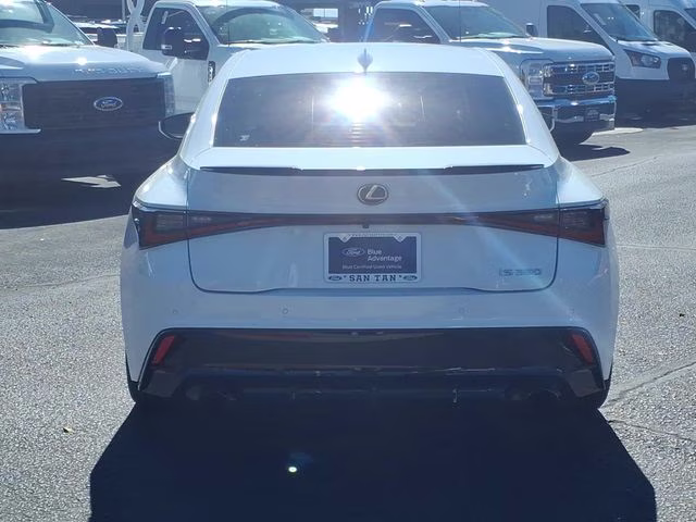 2022 Ultra White Lexus IS 350 F SPORT RWD Sedan