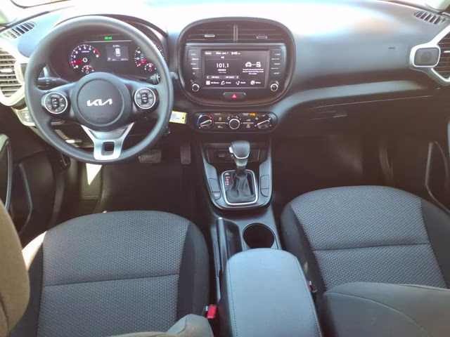 2022 Cherry Black Kia Soul LX FWD Hatchback