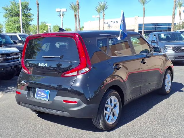 2022 Cherry Black Kia Soul LX FWD Hatchback