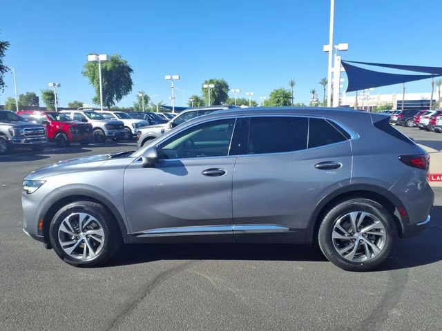 2021 Satin Steel Gray Metallic Buick Envision Essence FWD SUV